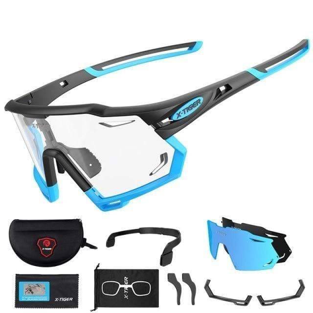 Óculos de sol desportivos para exterior com lentes fotocromáticas para ciclismo - Esilora