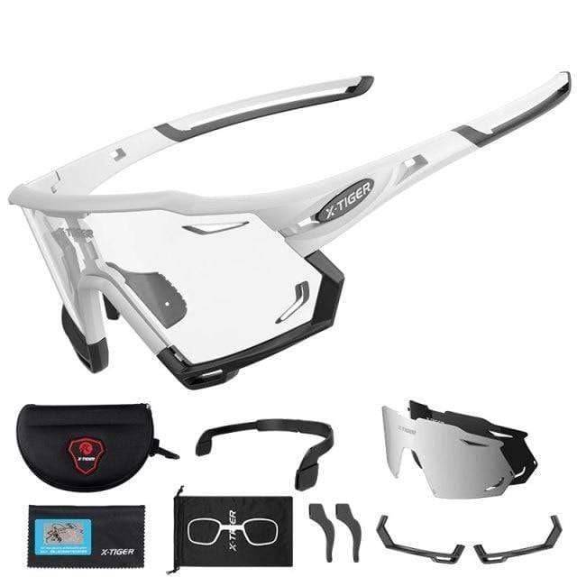 Óculos de sol desportivos para exterior com lentes fotocromáticas para ciclismo - Esilora
