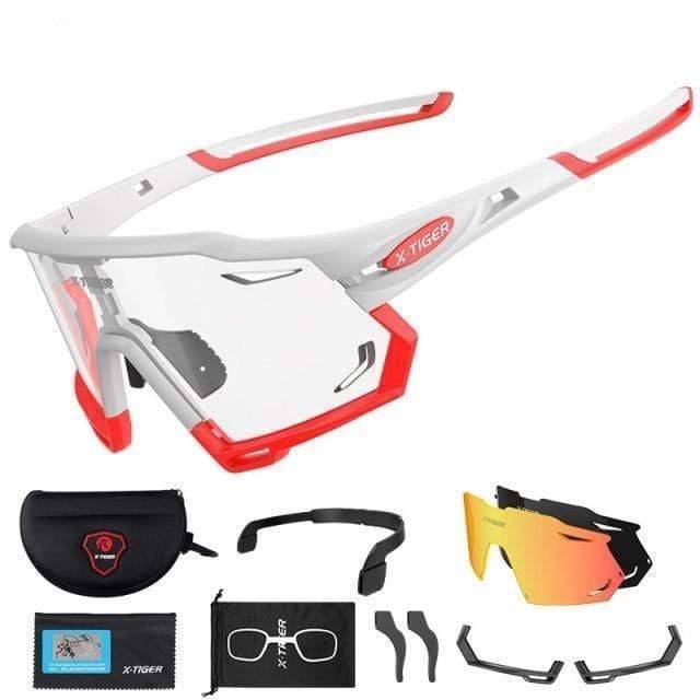 Óculos de sol desportivos para exterior com lentes fotocromáticas para ciclismo - Esilora
