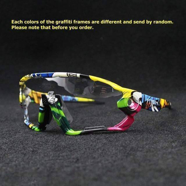 Outdoor Sports Sunglasses with UV400 Photochromic Lenses - Esilora