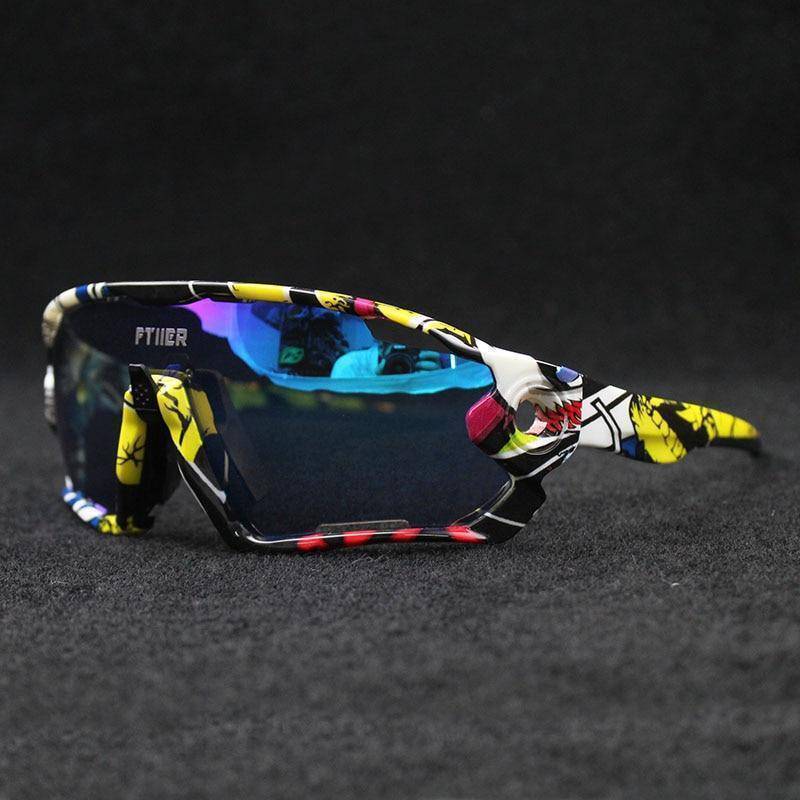 Outdoor Sports Sunglasses with UV400 Photochromic Lenses - Esilora
