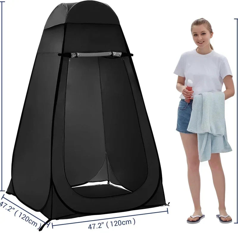 Portable Privacy Tent – Full Height Pop-Up Shelter - Esilora