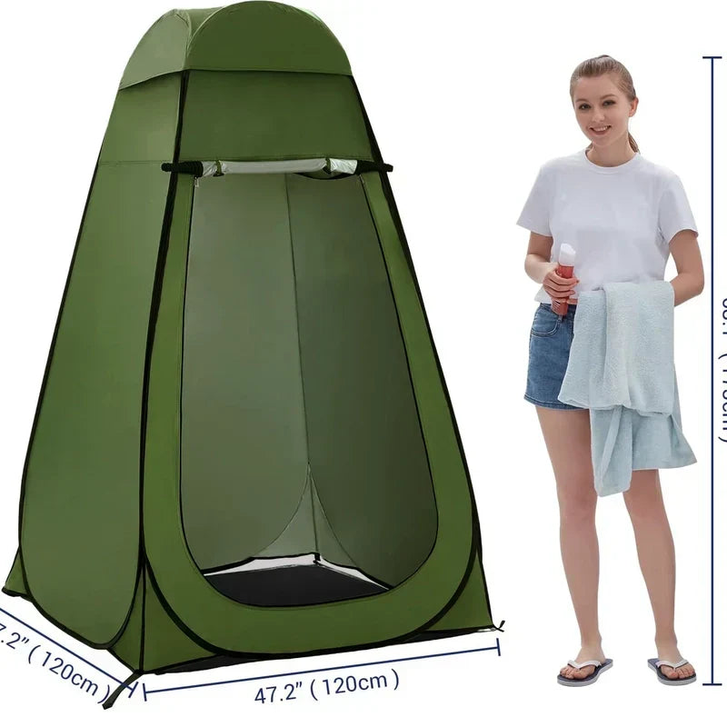 Portable Privacy Tent – Full Height Pop-Up Shelter - Esilora