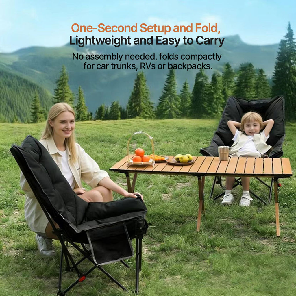 Portable Reclining Chair for Outdoor Use - Esilora