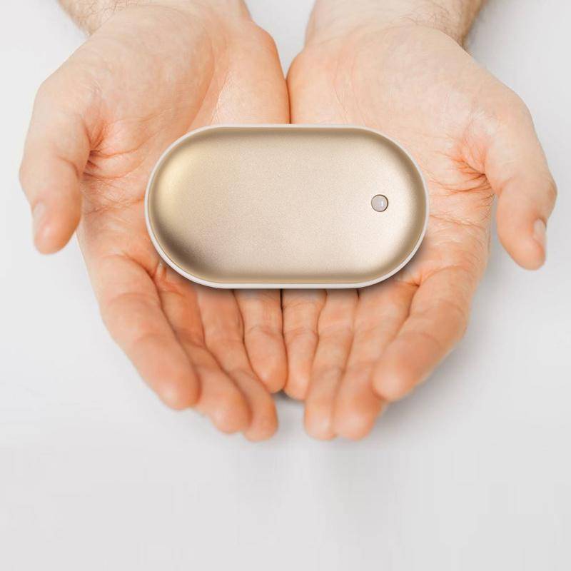 Hordozható elektromos kézmelegítő újratölthető power bank funkcióval – Esilora