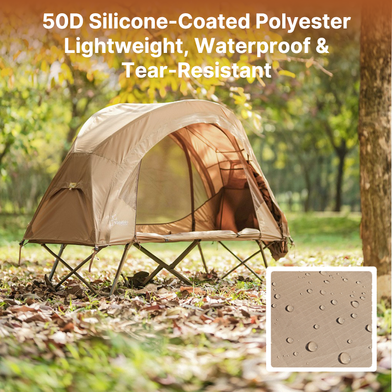 Solo Bivy Tent for Cot with Rain Cover - Esilora