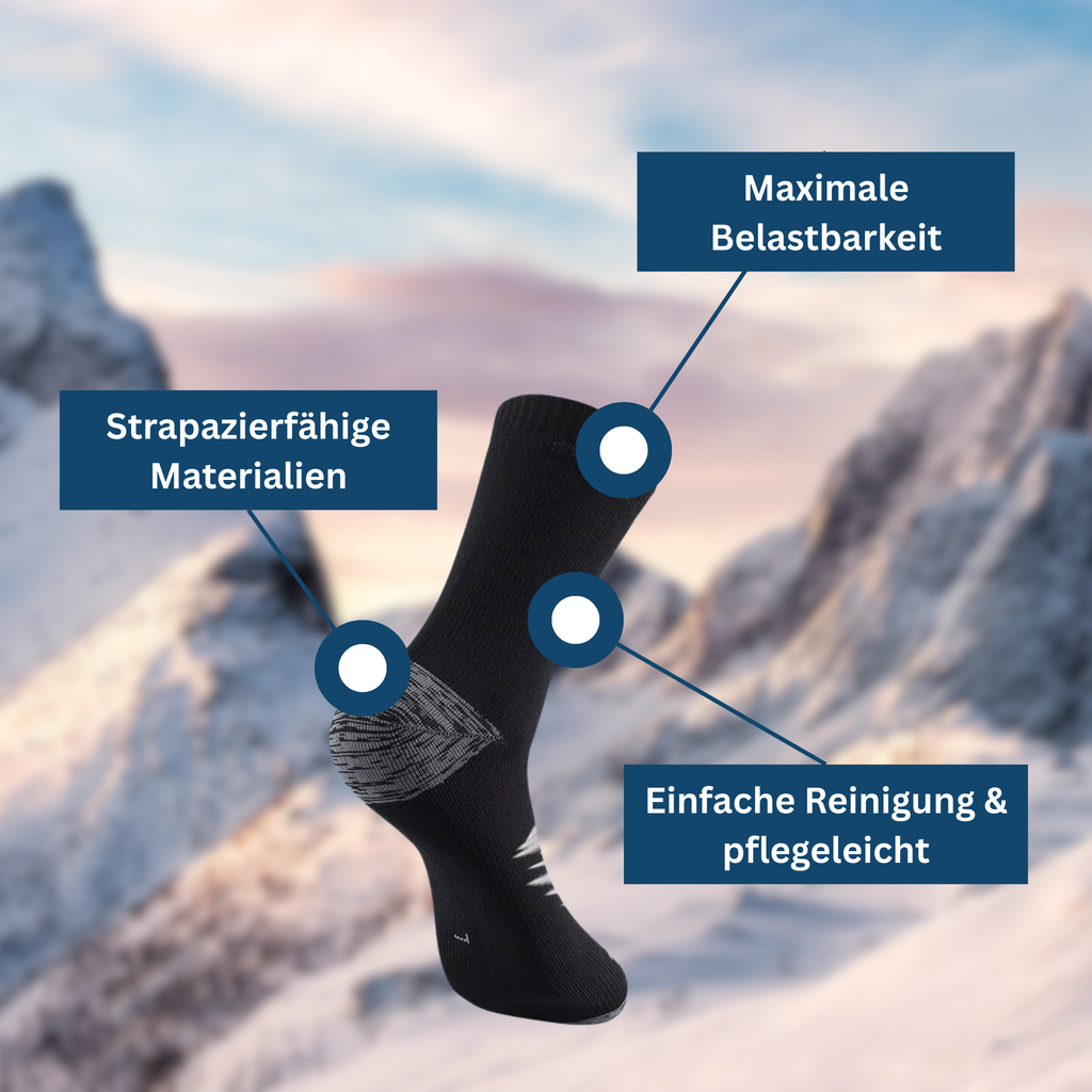 Outdoor Socks with Breathable Waterproof Fabric - Esilora