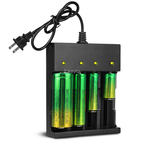 Chytrá univerzální nabíječka pro lithium-iontové baterie 18650 a 26650 – Esilora