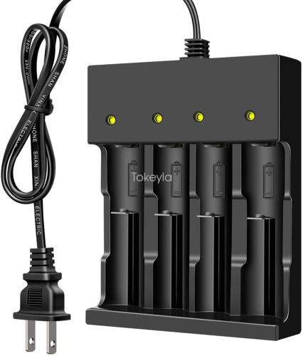 Chytrá univerzální nabíječka pro lithium-iontové baterie 18650 a 26650 – Esilora