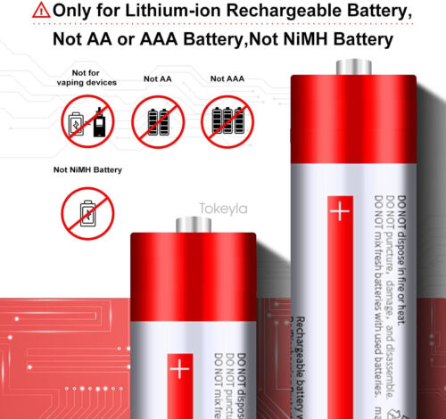 Chytrá univerzální nabíječka pro lithium-iontové baterie 18650 a 26650 – Esilora