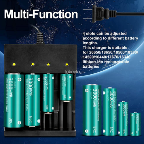 Chytrá univerzální nabíječka pro lithium-iontové baterie 18650 a 26650 – Esilora