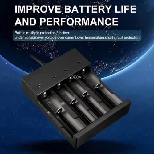Chytrá univerzální nabíječka pro lithium-iontové baterie 18650 a 26650 – Esilora
