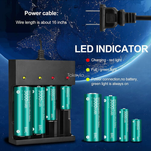 Chytrá univerzální nabíječka pro lithium-iontové baterie 18650 a 26650 – Esilora