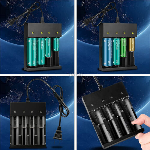 Chytrá univerzální nabíječka pro lithium-iontové baterie 18650 a 26650 – Esilora