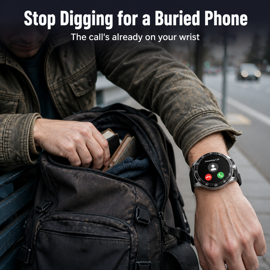 PulseSense — Take Calls, Track Workouts & Go a Full Week Per Charge - Esilora