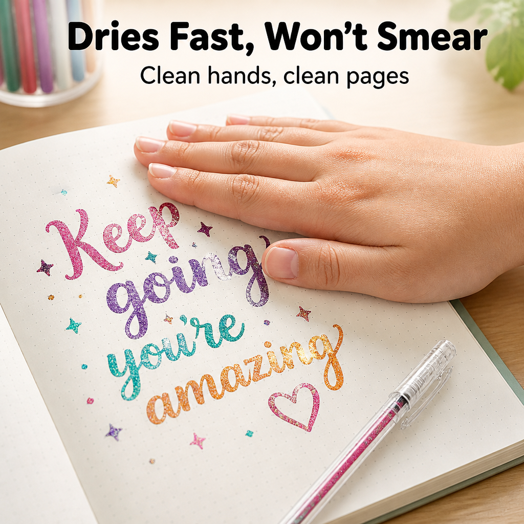 Prismara — Write & Color in Sequin-Bright Shades That Never Smear or Skip - Esilora
