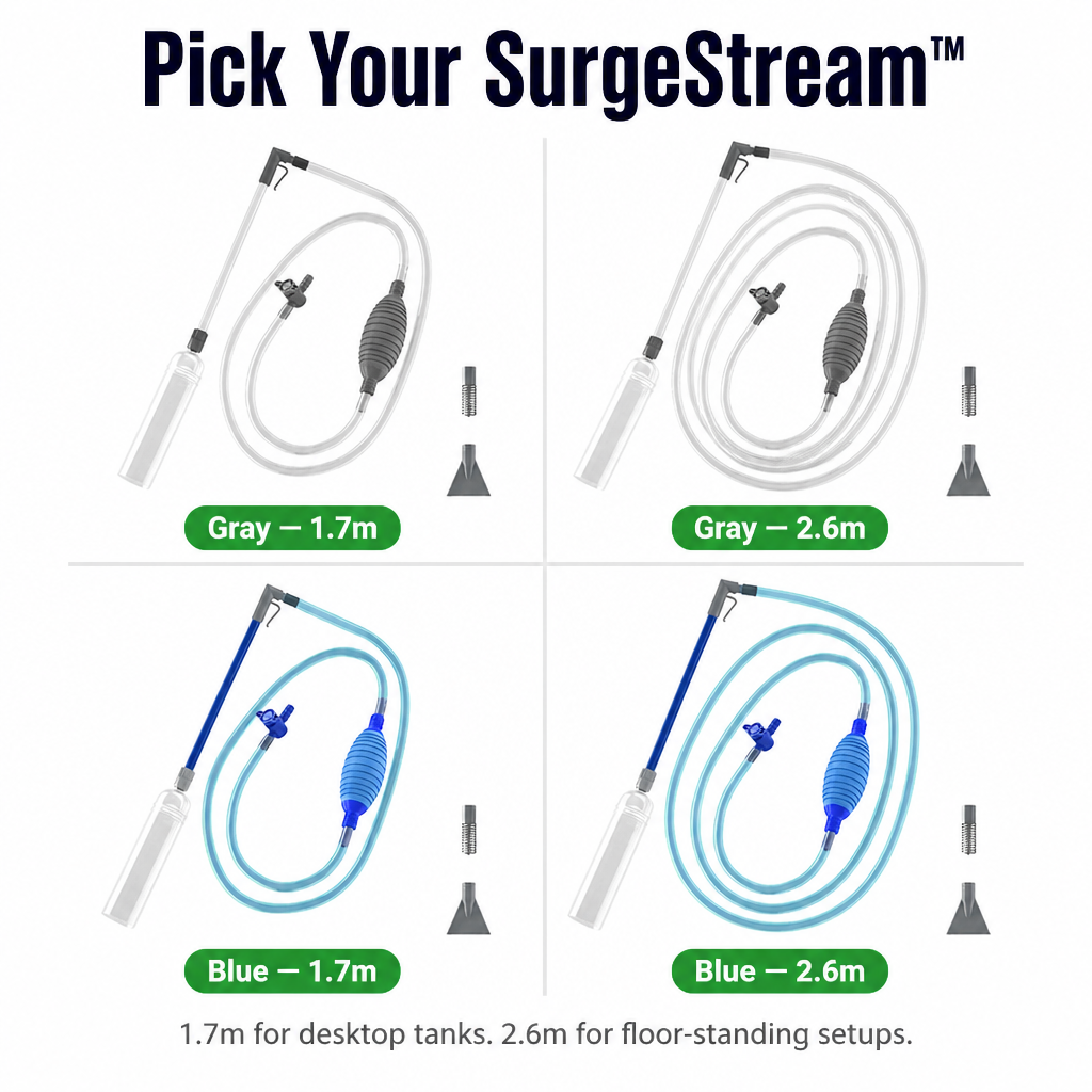 SurgeStream — صرّف 30L من رواسب الخزان خلال 5 دقائق تمامًا - Esilora