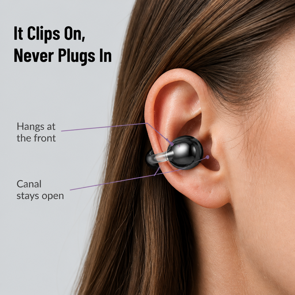 SonicNova — Hear Your Music and the World With Zero Eartip Pressure - Esilora