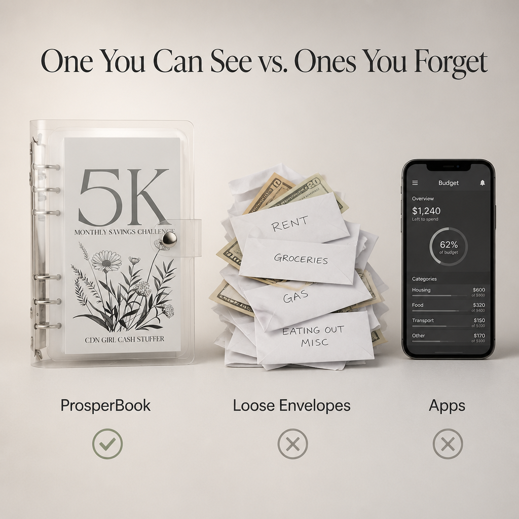 ProsperBook — Watch Your Savings Goal Fill Up One Envelope at a Time - Esilora