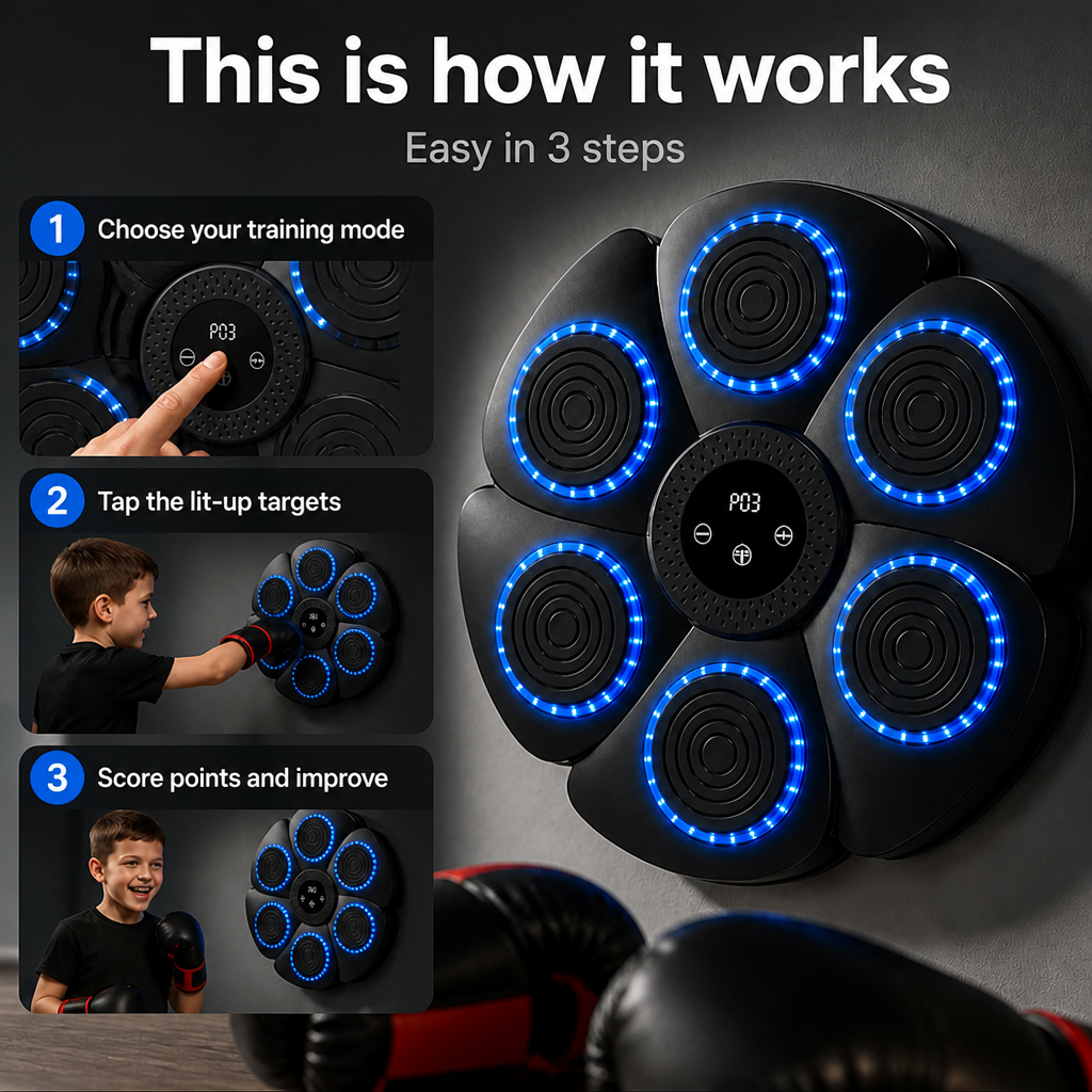 PulseStrike — Ignite Your Energy with Every Beat and Punch - Esilora