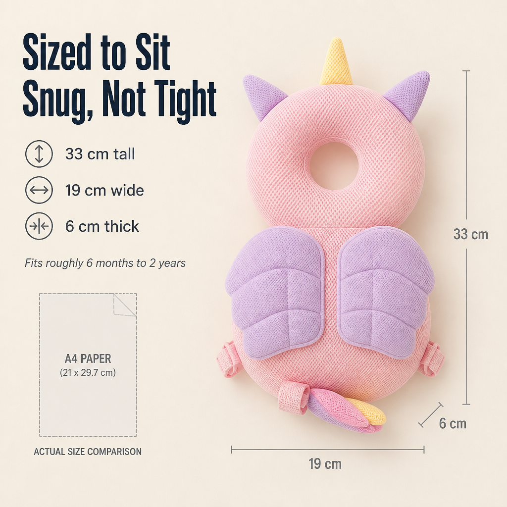 SnuggleSafe — Zmírněte každý pád dozadu, aby miminko chodilo odvážněji – Esilora