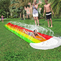 AquaGlide 480 cm Rainbow Water Slide — Summer Water Jets