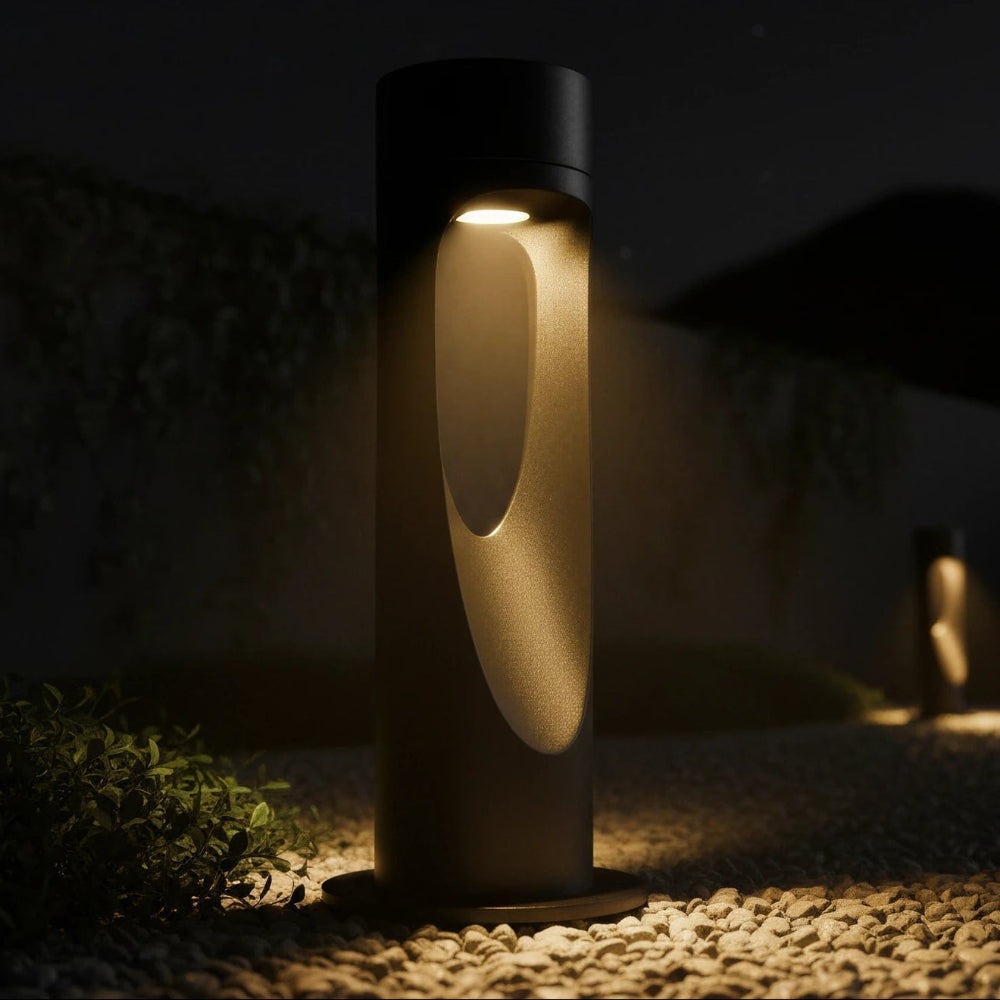 Energy-Saving Path Light — Warm Glow, Modern Outdoor Design