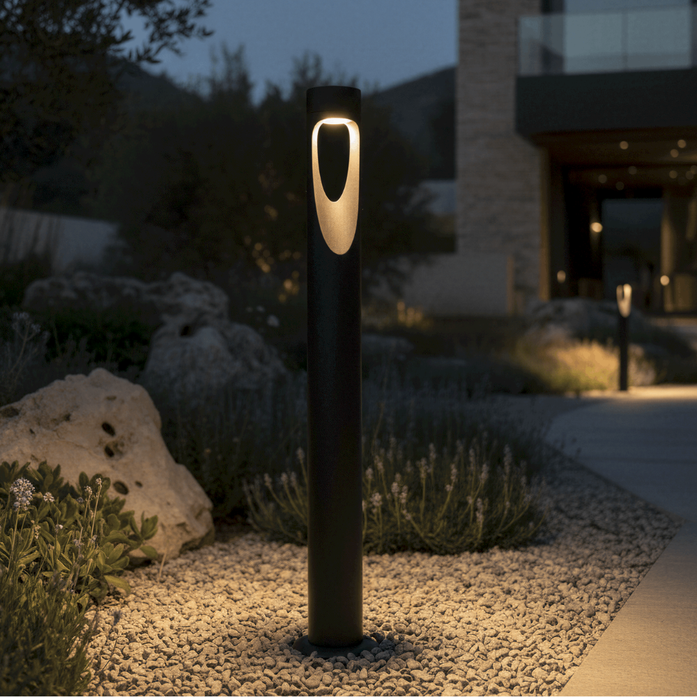 Energy-Saving Path Light — Warm Glow, Modern Outdoor Design