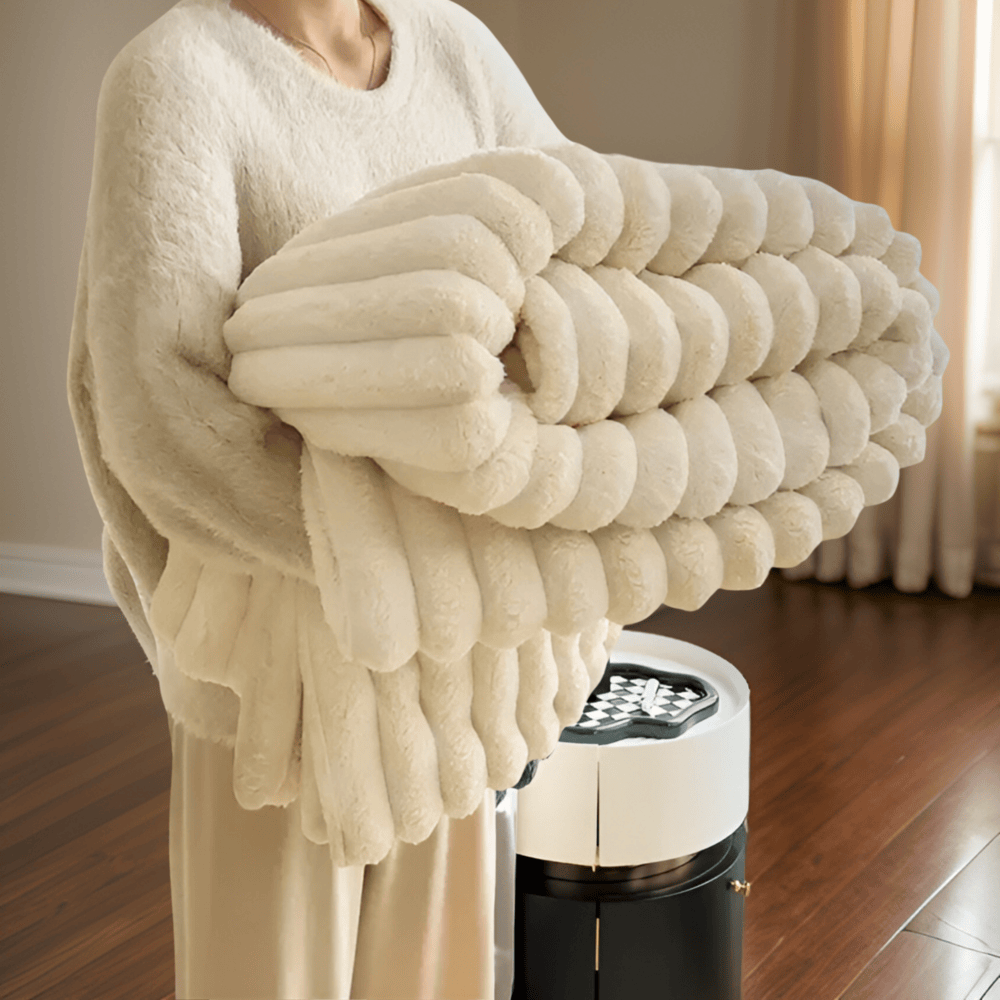 Soft Plush Blanket — Fluffy, Cozy Warmth for Chilly Days