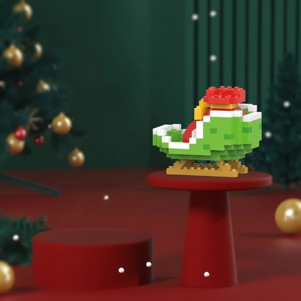 Weihnachtsfiguren Bausteinset Kreativspielzeug - Image 8