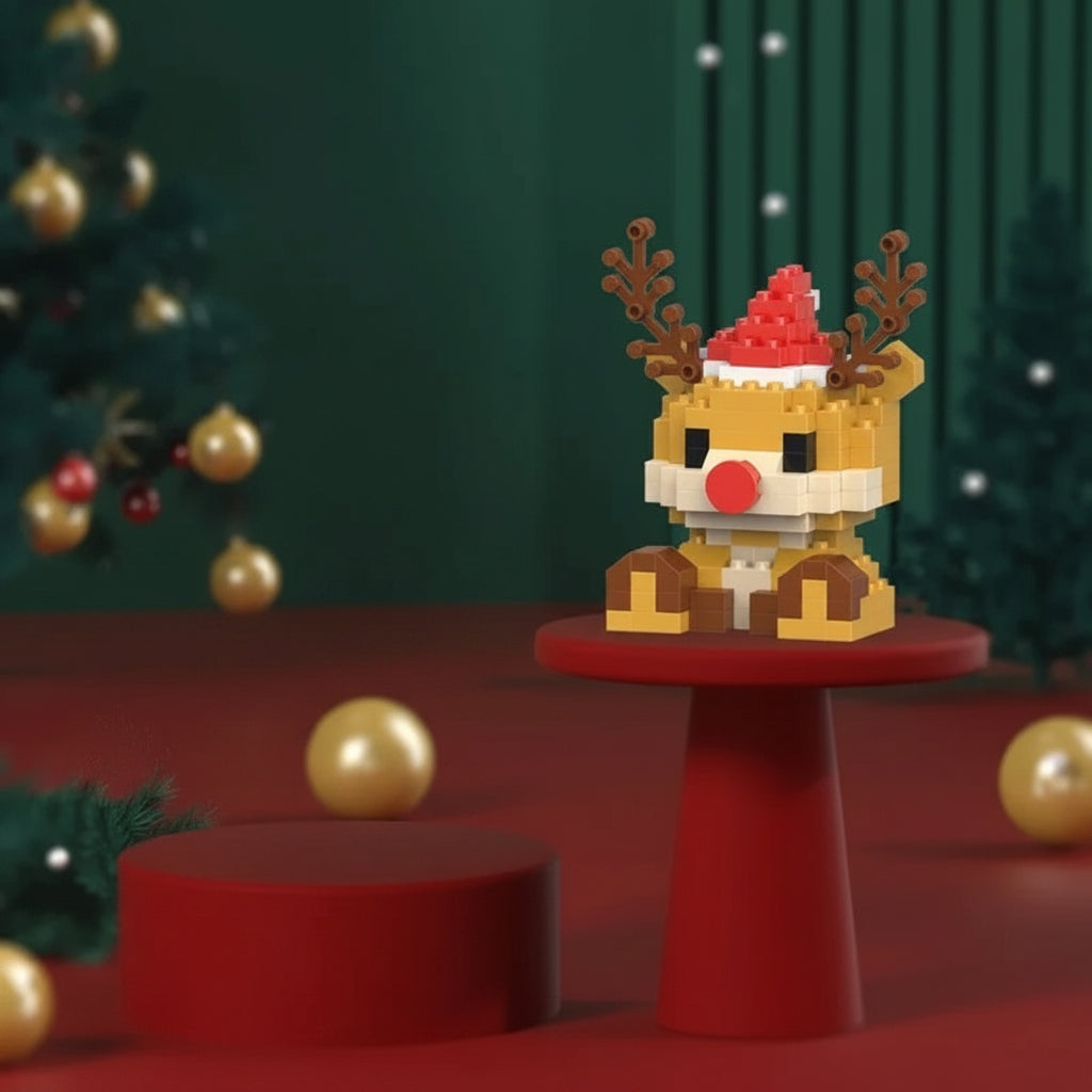 Weihnachtsfiguren Bausteinset Kreativspielzeug - Image 7