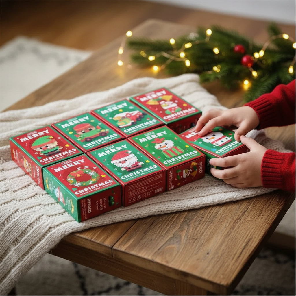 Christmas Figurine Building Set – Creative Assembly Playset