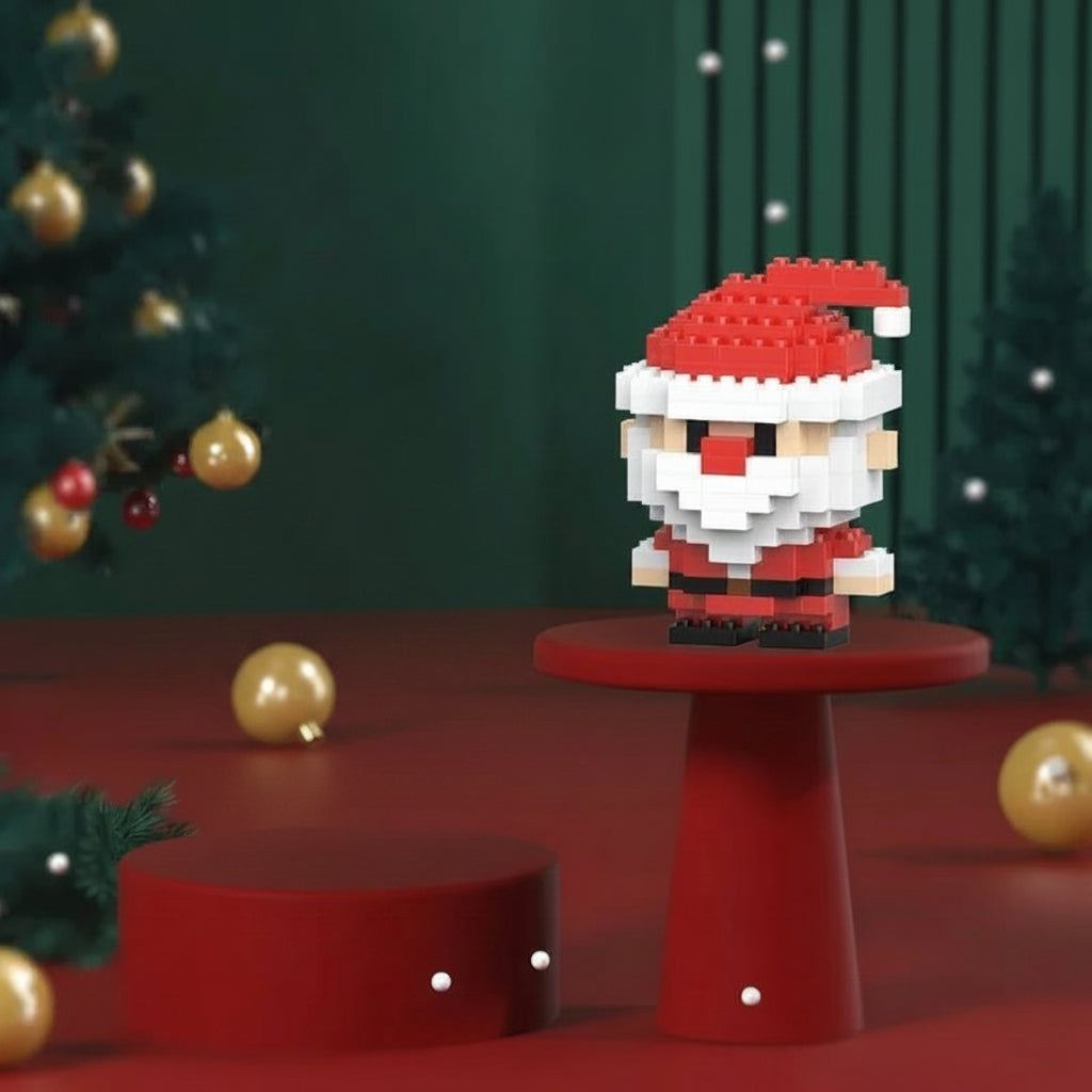 Christmas Figurine Building Set – Creative Assembly Playset
