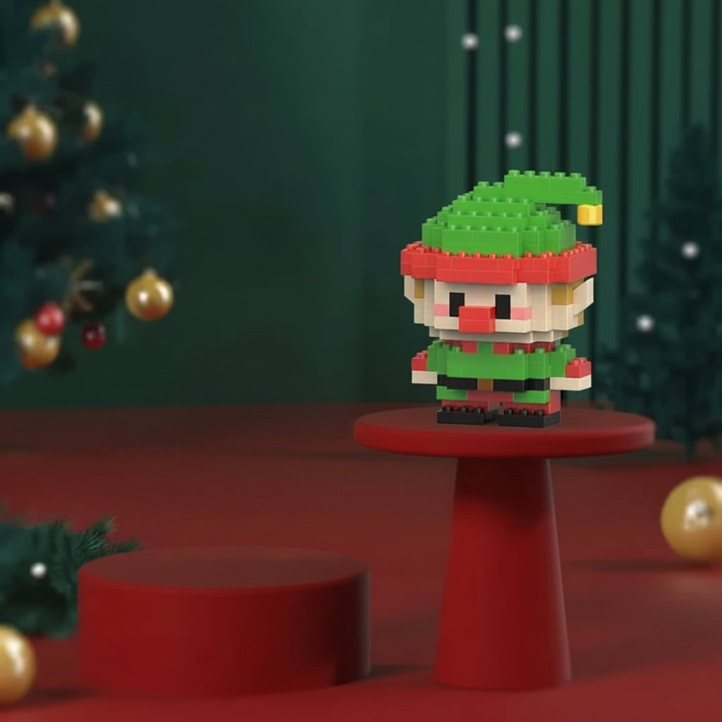 Weihnachtsfiguren Bausteinset Kreativspielzeug - Image 2