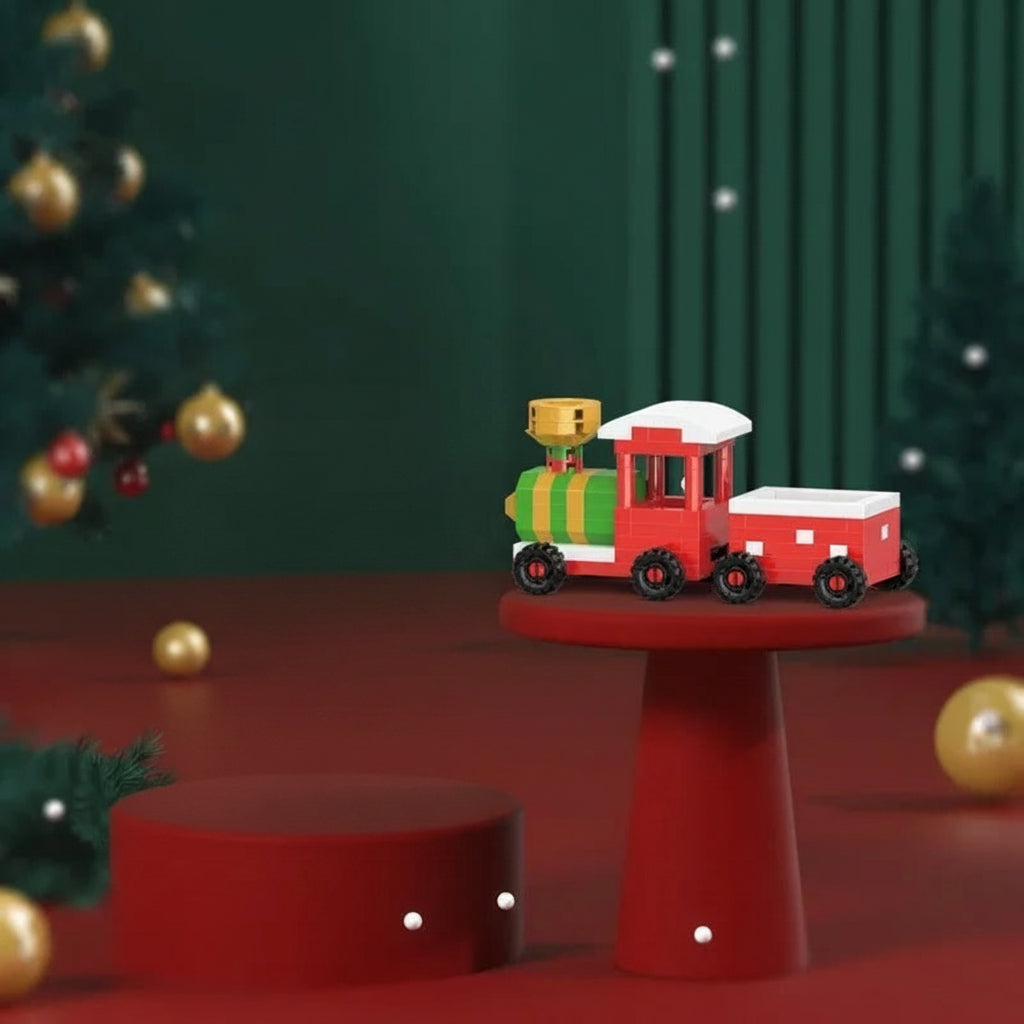 Weihnachtsfiguren Bausteinset Kreativspielzeug - Image 3