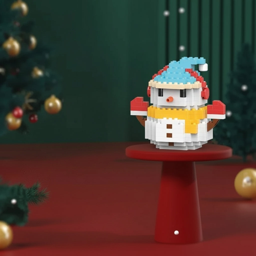 Weihnachtsfiguren Bausteinset Kreativspielzeug - Image 4