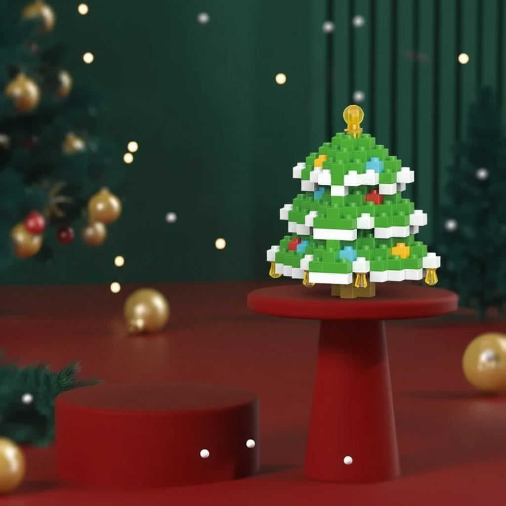 Weihnachtsfiguren Bausteinset Kreativspielzeug - Image 6
