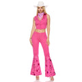 Costume de Halloween pentru cupluri în stil western — set asortat din poliester