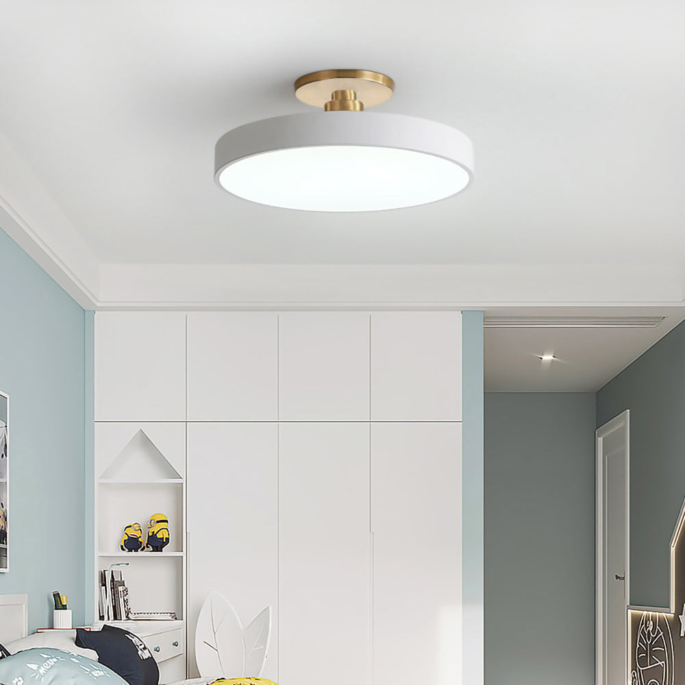 Moderne runde LED-Deckenleuchte – gleichmäßige Helligkeit