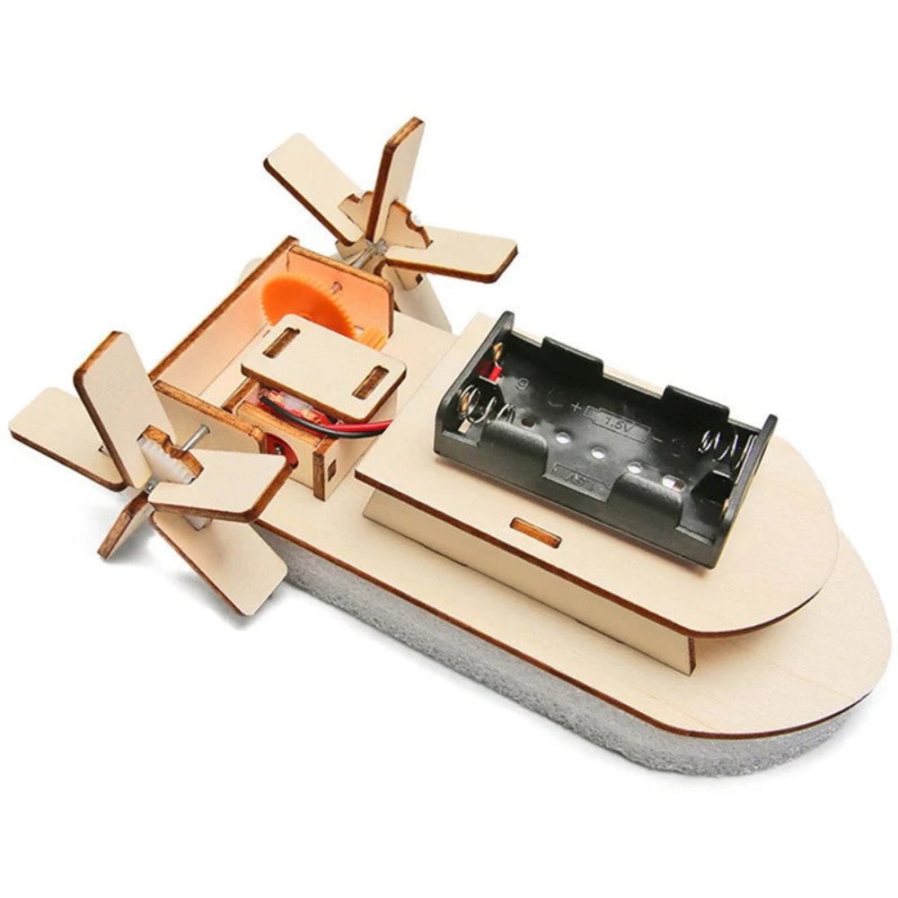 Houten STEM-bouwpakket — interactief technisch model
