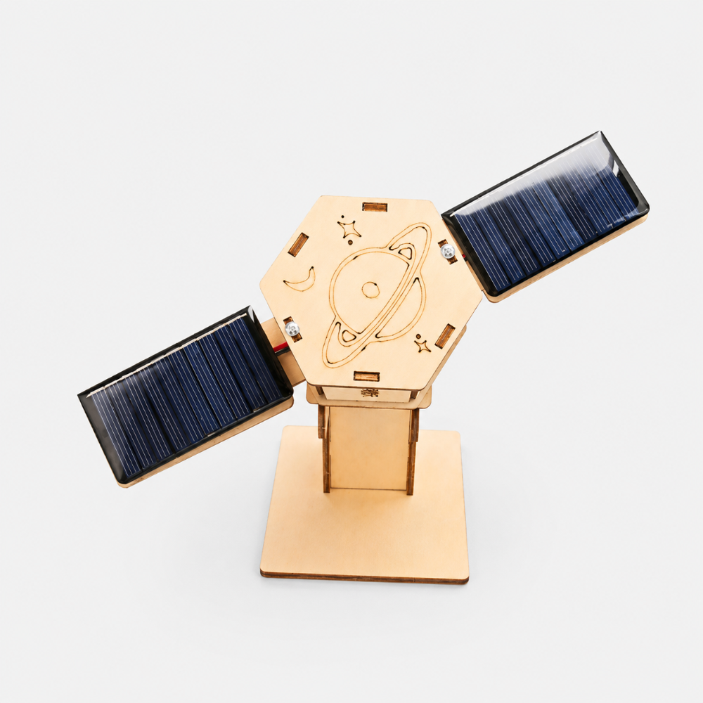Houten STEM-bouwpakket — interactief technisch model