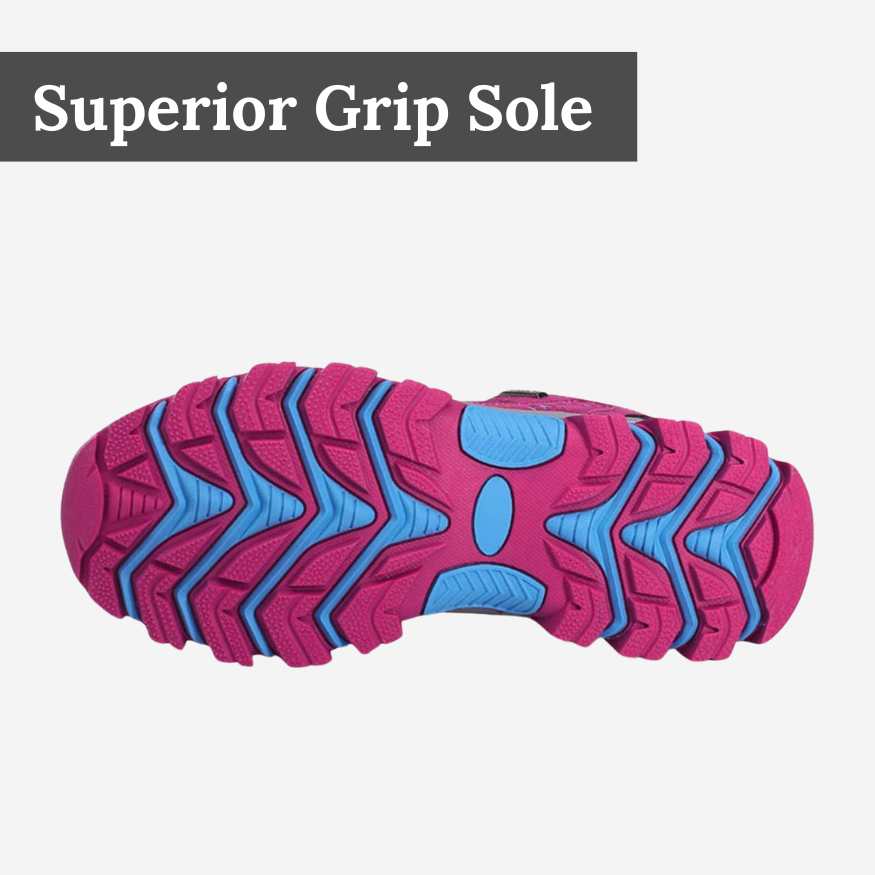 Calçado de trail para caminhadas femininas – Calçado confortável para o exterior - Esilora