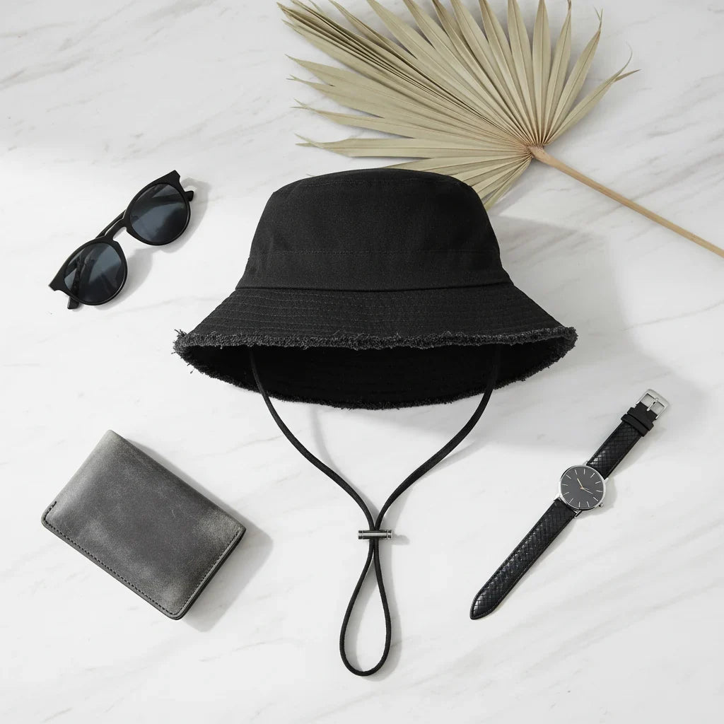 Dámský ležérní klobouk typu bucket — uvolněný rybářský styl