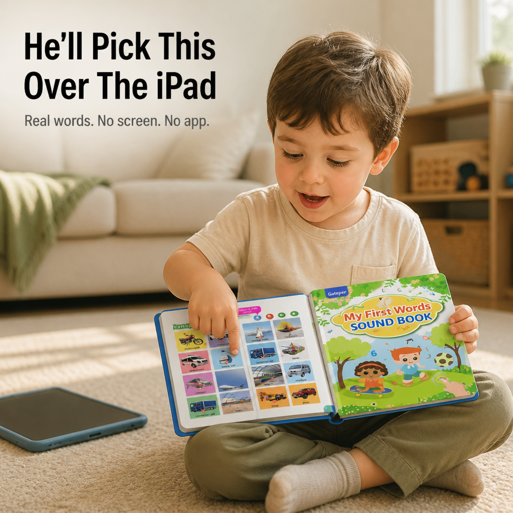 SparkSpeak — Get Your Toddler Saying Real English Words Without Another Tablet - Esilora