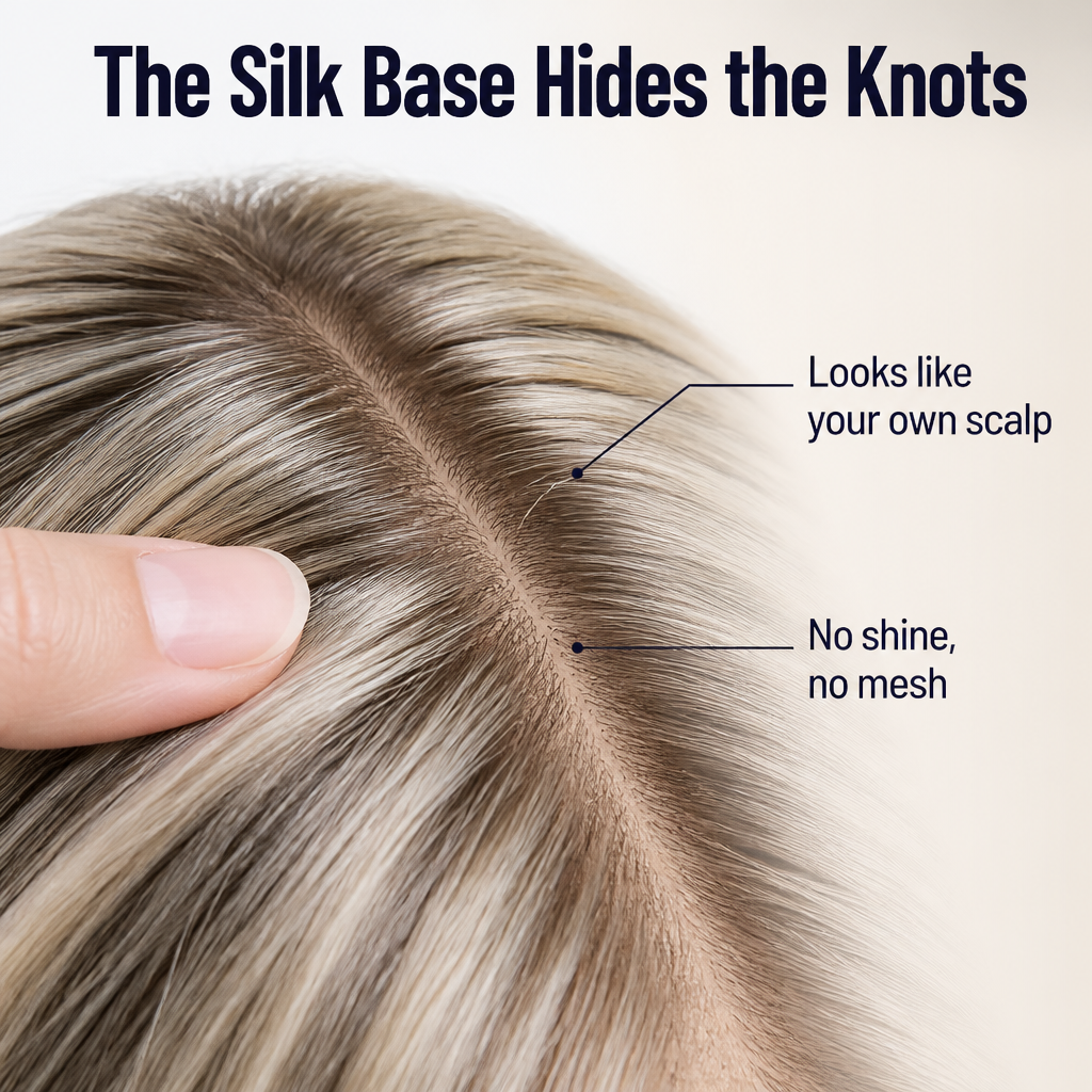 SilqueVeil — Cover Thinning Hair With a Part That Looks Like Real Scalp - Esilora