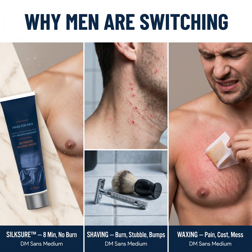 SilkSure — Manscape Chest, Back & Below the Belt in 8 Pain-Free Minutes - Esilora