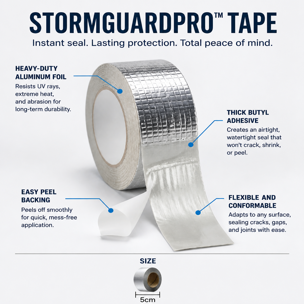 StormGuardPro — Seal Every Leak Instantly for Total, Lasting Peace of Mind - Esilora
