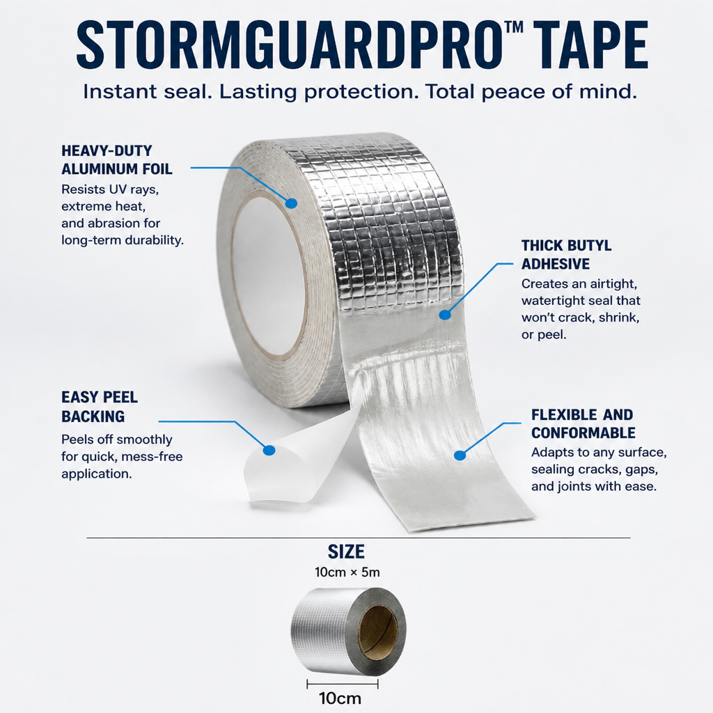 StormGuardPro — Seal Every Leak Instantly for Total, Lasting Peace of Mind - Esilora