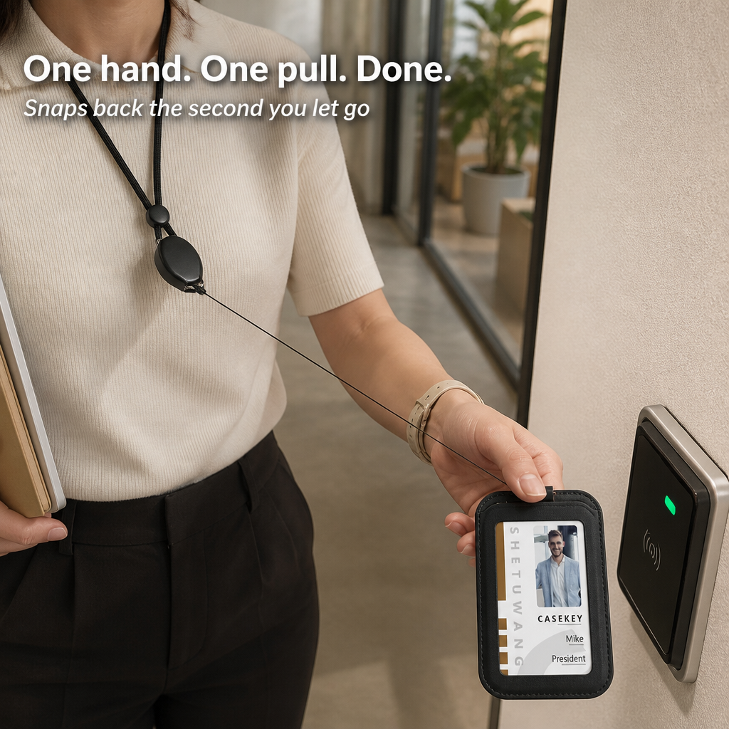 SwiftCord — Scan Your Badge Without Lifting It Off Your Neck - Esilora