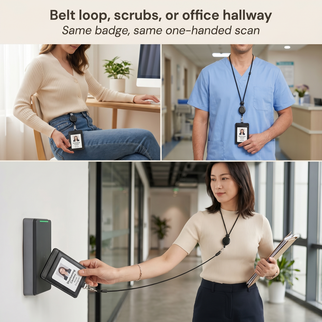 SwiftCord — Scan Your Badge Without Lifting It Off Your Neck - Esilora